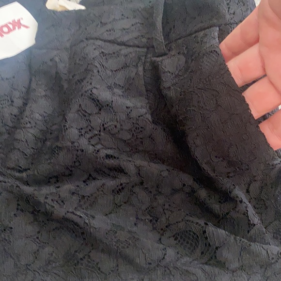 SANS SOUCI SHORTS BLACK LACE NWT - Picture 4 of 5